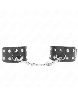 KINK Armbänder mit Doppeltem Nietenreihe - Schwarz