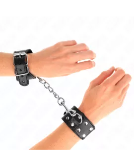 KINK Armbänder mit Doppeltem Nietenreihe - Schwarz
