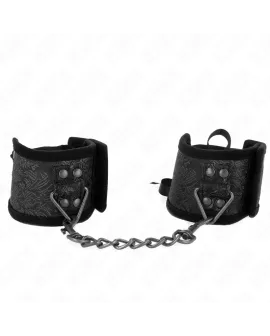 KINK Scandal Handgelenksfesseln - Schwarz Spitzen 24,5x6,5cm