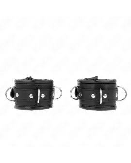KINK - Schwere Handgelenksfesseln mit Pelzfutter - 20-30 cm