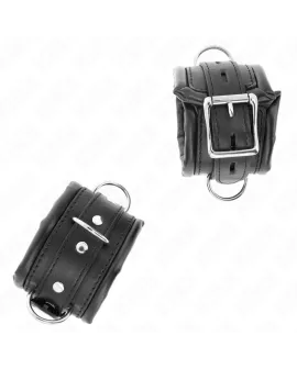 KINK - Schwere Handgelenksfesseln mit Pelzfutter - 20-30 cm