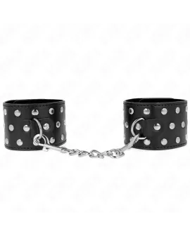 KINK - Punk Handgelenkfesseln verstellbar 19-24 cm x 5,5 cm