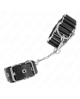 KINK - Dünne Handgelenkfesseln Schwarz Verstellbar 16-22 cm