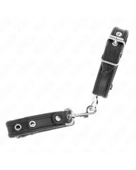 KINK Schwarz Mini-Armbänder mit Nieten - Verstellbar 16-22 cm