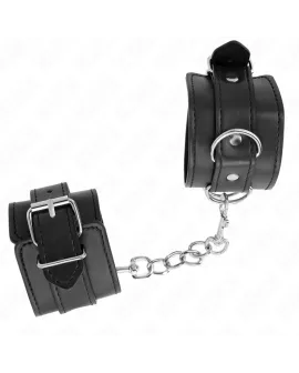 KINK - Verstellbare Handgelenksfesseln Schwarz 20-23 cm