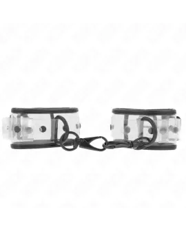 KINK Transparente Verstellbare Handgelenkmanschetten - 18-30 cm