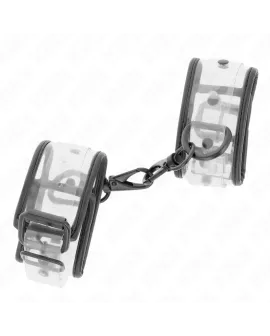 KINK Transparente Verstellbare Handgelenkmanschetten - 18-30 cm