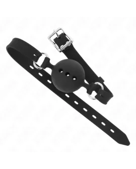 KINK Vollsilikon-Klappen 55x2 cm - 4,5 cm Kugel Schwarz M