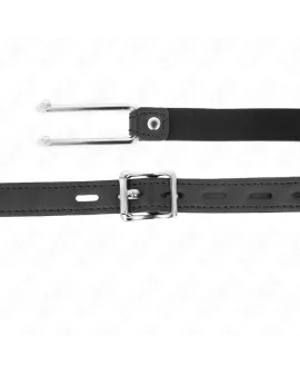 KINK Metallhakenknebel 11,5 cm - Kunstlederband verstellbar