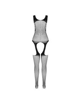 PASSION - BS 104 Bodystocking Schwarz Eine Größe