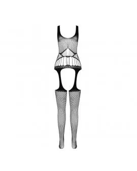 PASSION - BS 106 BODYSTOCKING WEISS EINE GRÖSSE