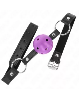 KINK Hohl-Hart Lila Kugel Knebel 4,5 cm - 63,5 x 2 cm