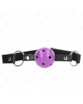 KINK Hohl-Hart Lila Kugel Knebel 4,5 cm - 63,5 x 2 cm
