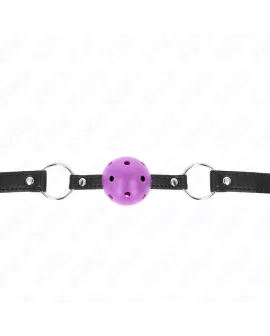 KINK Hohl-Hart Lila Kugel Knebel 4,5 cm - 63,5 x 2 cm
