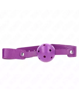 KINK Lila Atmungsaktiver Ball - 4,5 cm, 65 x 2,5 cm