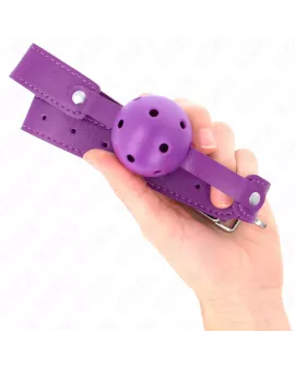 KINK Lila Atmungsaktiver Ball - 4,5 cm, 65 x 2,5 cm