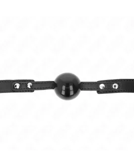 KINK Soft TPE Ballknebel 4 cm - Modell 3 verstellbar 37-52 cm