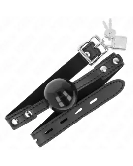 KINK Soft TPE Ballknebel 4 cm - Modell 3 verstellbar 37-52 cm