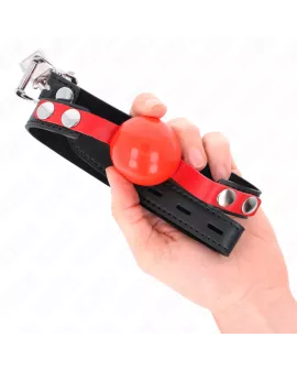 KINK Soft TPE Kugelgag 4 cm - Modell 4 verstellbar 37-52 cm