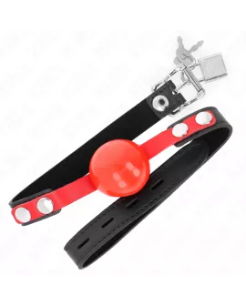 KINK Soft TPE Kugelgag 4 cm - Modell 4 verstellbar 37-52 cm