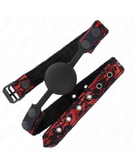 KINK Scandal Silikon-Ballgag 4 cm - Modell 1