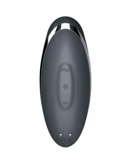 SATISFYER - TAP & CLIMAX 2 VIBRATOR & STIMULATOR GRAU