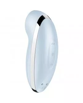 SATISFYER - TAP & CLIMAX 2 VIBRATOR & STIMULATOR BLAU