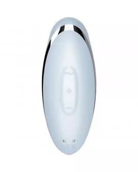 SATISFYER - TAP & CLIMAX 2 VIBRATOR & STIMULATOR BLAU