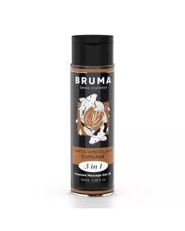 BRUMA Premium-Massageöl Wärmeeffekt Cupcake 3in1 - 100ml