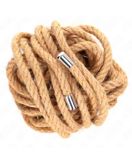 KINK Hanfseil mit Metallkopf 5m - Erotik Bondage