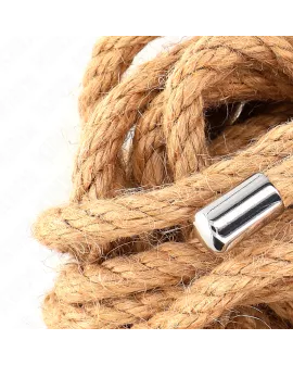 KINK Hanfseil mit Metallkopf 5m - Erotik Bondage