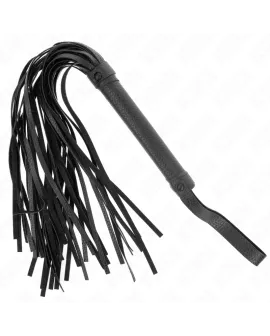 KINK dunkelblaue Perlenpeitsche - 43,5 cm