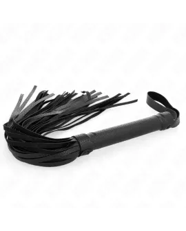 KINK dunkelblaue Perlenpeitsche - 43,5 cm