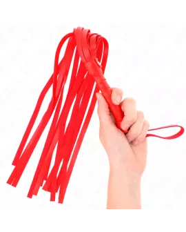 KINK - Einfache Rote Peitsche 45 cm Erotik