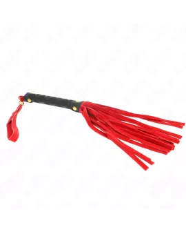 KINK - ROTE WILDLEDER MINI-PEITSCHE 30 CM