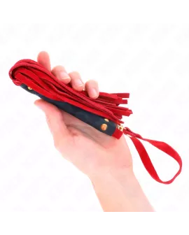 KINK - ROTE WILDLEDER MINI-PEITSCHE 30 CM