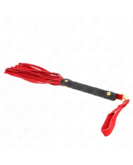 KINK - ROTE WILDLEDER MINI-PEITSCHE 30 CM