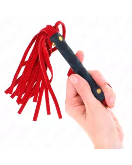 KINK - ROTE WILDLEDER MINI-PEITSCHE 30 CM