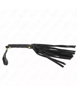 KINK - SCHWARZE WILDLEDER MINI-PEITSCHE 30 CM