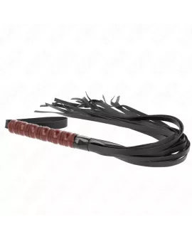 KINK Mahagoni Peitsche 53 cm - Erotik BDSM Zubehör