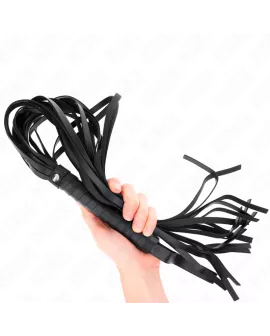 KINK Negro Peitsche - Kurzer Griff Langer Schwanz 70 cm