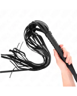 KINK Negro Peitsche - Kurzer Griff Langer Schwanz 70 cm