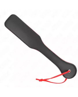 KINK Zweiseitiges Rot-Schwarzes Paddle - 32 x 6 cm