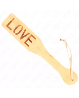 KINK - Bambus-Palette Wort Liebe 32 x 5,5 cm