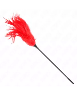 KINK - Rote Kitzelfedern Set 45 cm Länge