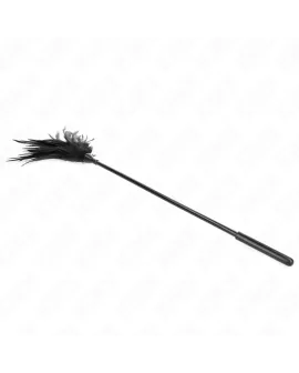 KINK - Mehrere Schwarze Kitzelfedern 45 cm
