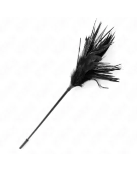 KINK - Mehrere Schwarze Kitzelfedern 45 cm