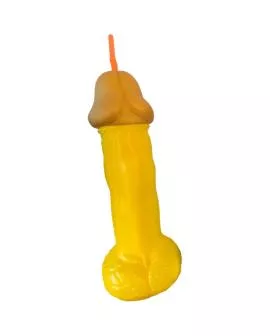 Diablo Picante - Gelber Plastik Penisformer