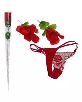Diablo Picante - Rosa Convertible Tanga Erotik