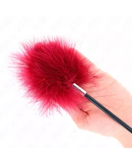 KINK - Tickle Feathers mit Rosenförmigem Paddel 8 cm